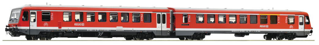Roco 72079 - H0 - Dieseltriebzug BR628.4, DB AG, Ep. VI - DC - Digital, Sound